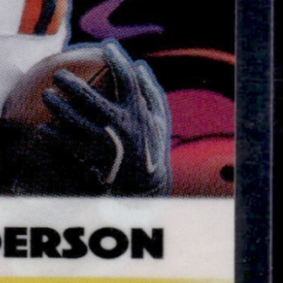 2025 Topps Cosmic Chrome TreVeyon Henderson #CCA-TVH Auto Orange Galactic /25 RC7