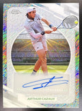 2026 Topps Chrome Tennis Arthur Cazaux #AT-ACX Auto II Shimmer Refractor0