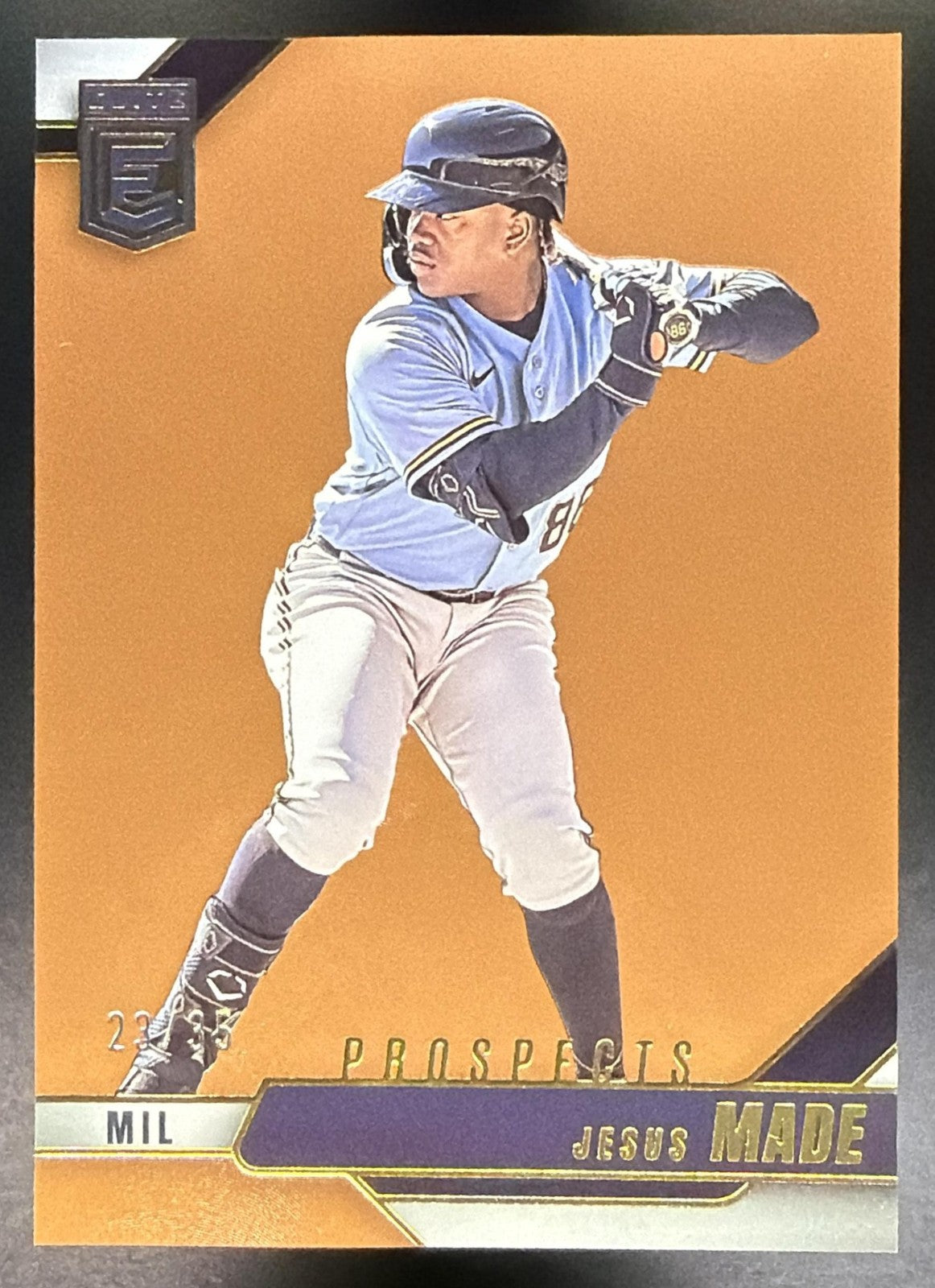 2026 Panini Donruss Elite Jesus Made #158 Prospects Bronze /35 Brewers0