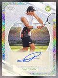 2026 Topps Chrome Tennis Ivan Ivanov #AT-IIV Auto II Shimmer Refractor RC0