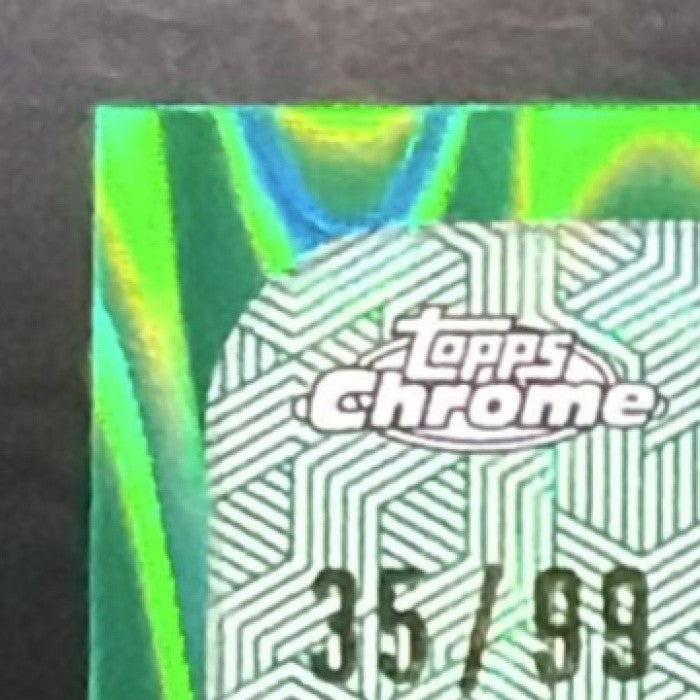 2026 Topps Chrome Tennis Giovanni Mpetshi Perricard #183 Green Geometric Ref /992