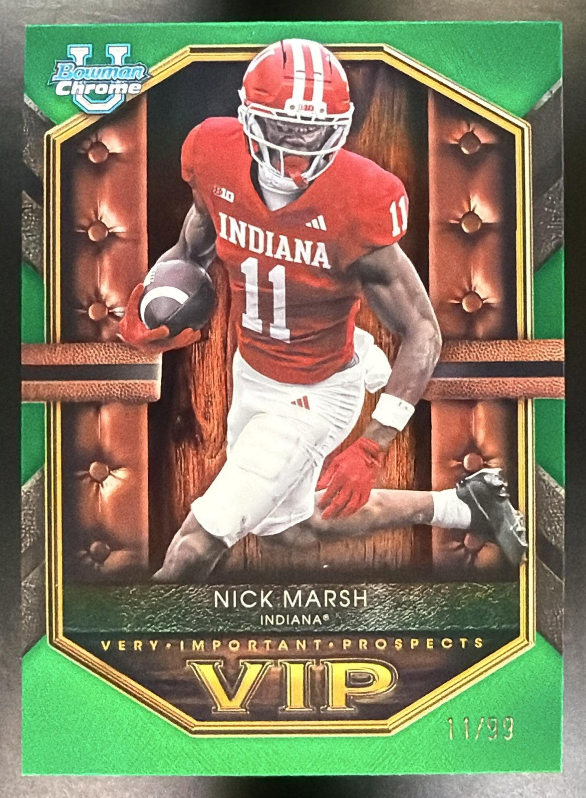 2026 Bowman Nick Marsh #VIP-24 Very Important Prospects Green Refractor /990