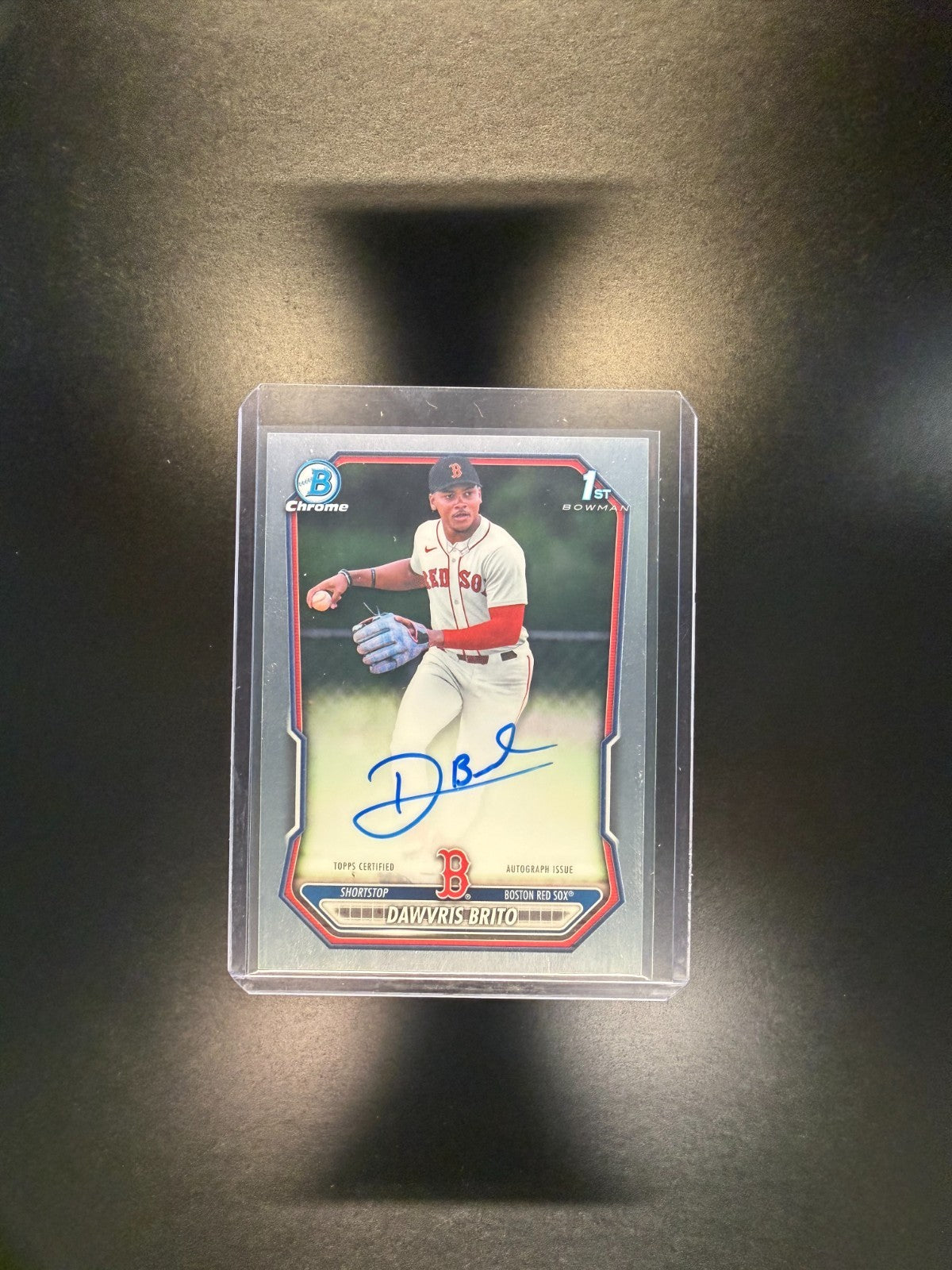 2026 Bowman Chrome #CPA DB Dawvris Brito 1st ON CARD AUTO   Boston Red Sox0