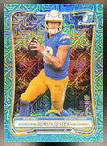 2026 Bowman Justin Herbert #BCV-60 Chrome NFL Aqua Mojo Refractor /1990