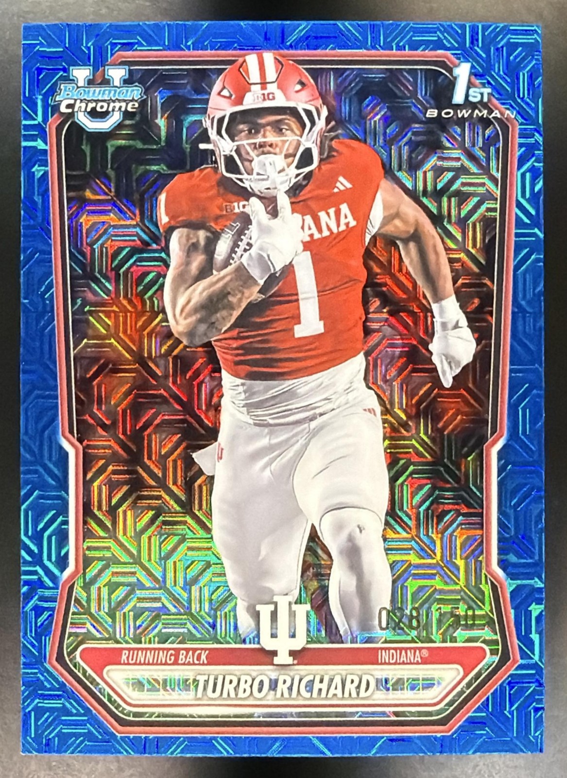 2026 Bowman Turbo Richard #BCP-22 Chrome Blue Mojo Refractor /150 1st Prospect0