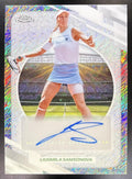 2026 Topps Chrome Tennis Liudmila Samsonova #AO-LSA Auto I Shimmer Refractor0