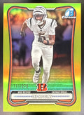 2026 Bowman Tee Higgins #BCV-21 Chrome NFL Yellow Refractor 111/275 Bengals0