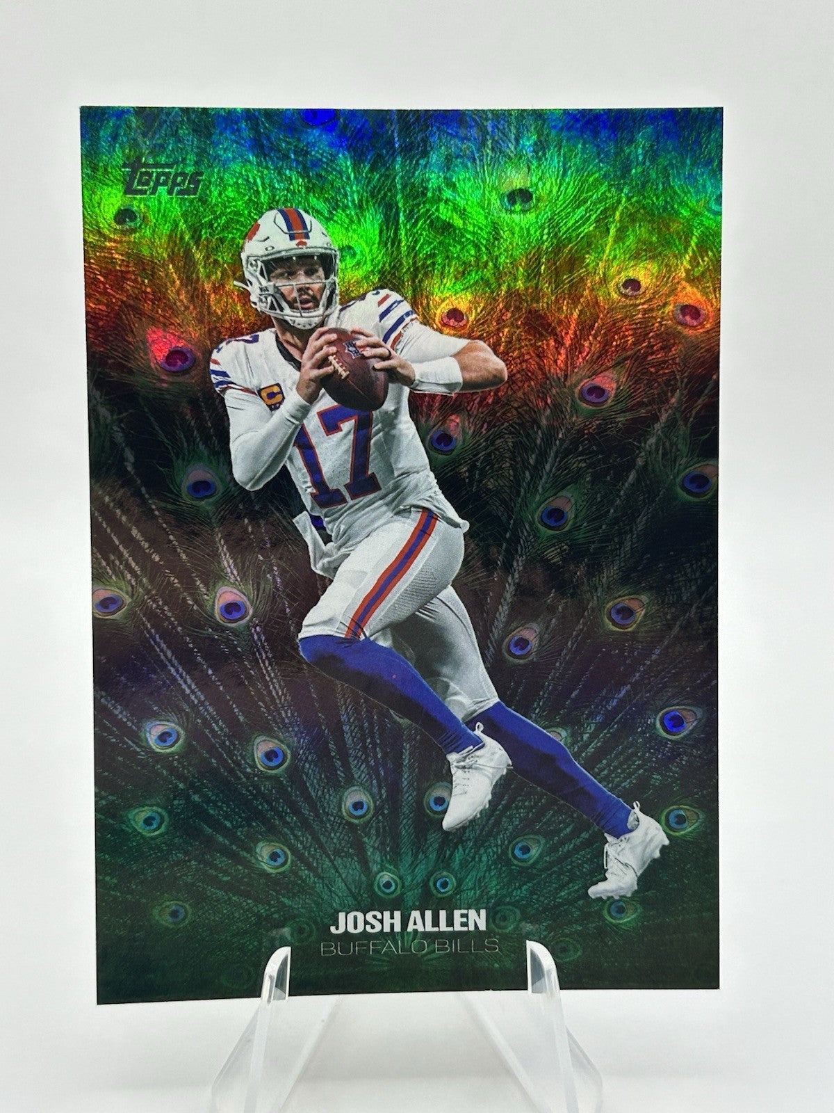 JOSH ALLEN 2026 TOPPS FLAGSHIP NFL STRUTTIN' CASE HIT SSP #S-5 BUFFALO BILLS SP