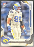 2026 Topps Aaron Donald #FAR-19 Fanatics Authentics Redemption SSP Rams0