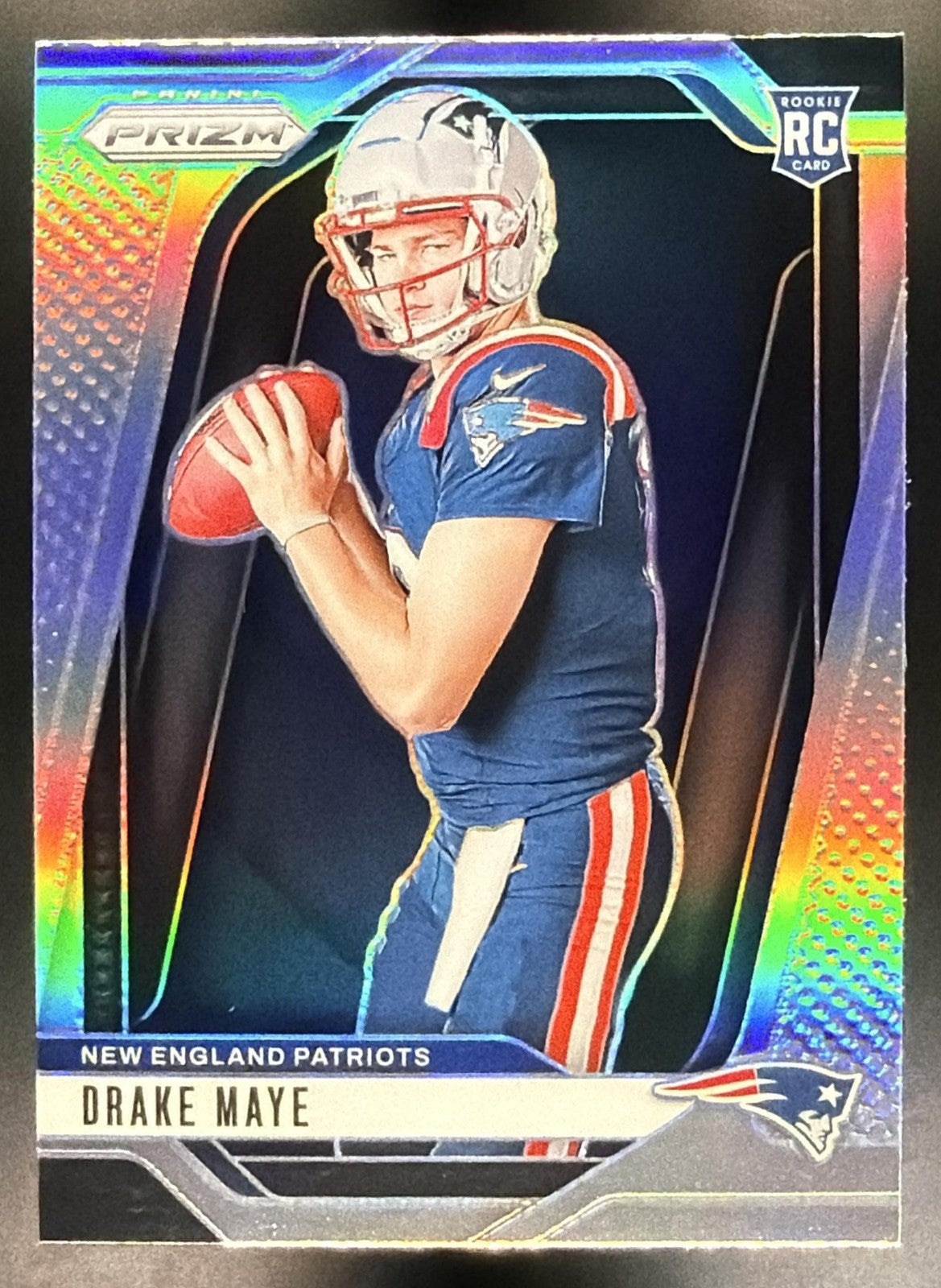 2024 Panini Prizm Drake Maye #12 Rookie Variations RC VAR Patriots0