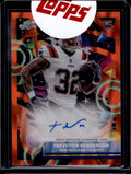 2025 Topps Cosmic Chrome TreVeyon Henderson #CCA-TVH Auto Orange Galactic /25 RC0
