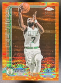 2025 26 Topps Chrome Jaylen Brown #51 Orange Refractor /25 Celtics0