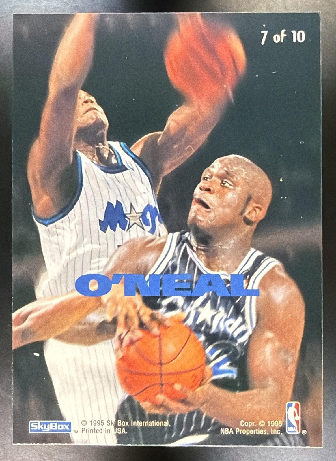 1994 95 Skybox E Motion Shaquille O'Neal Tense Magic /101