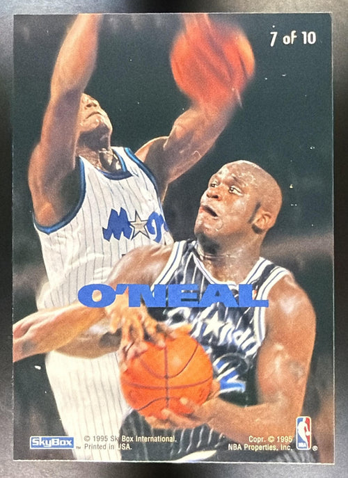 1994 95 Skybox E Motion Shaquille O'Neal Tense Magic /101