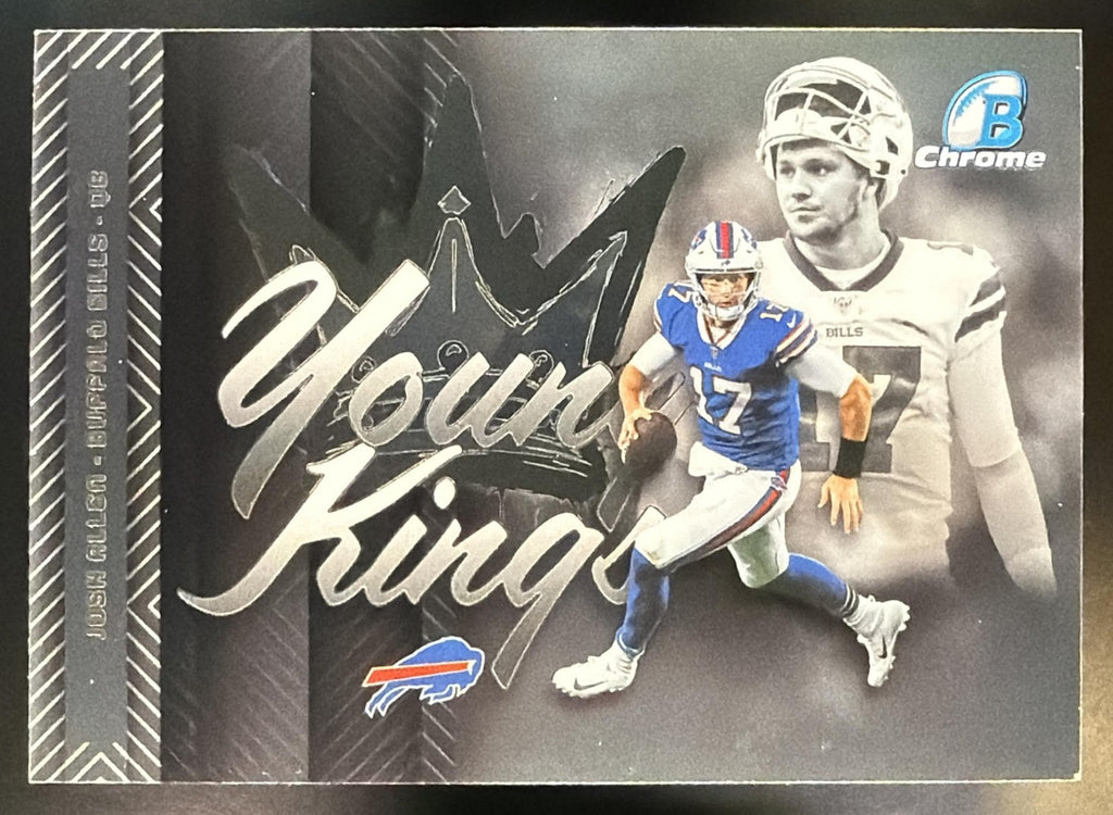 2026 Bowman Josh Allen #YK-2 Young Kings Geometric Refractor Bills0