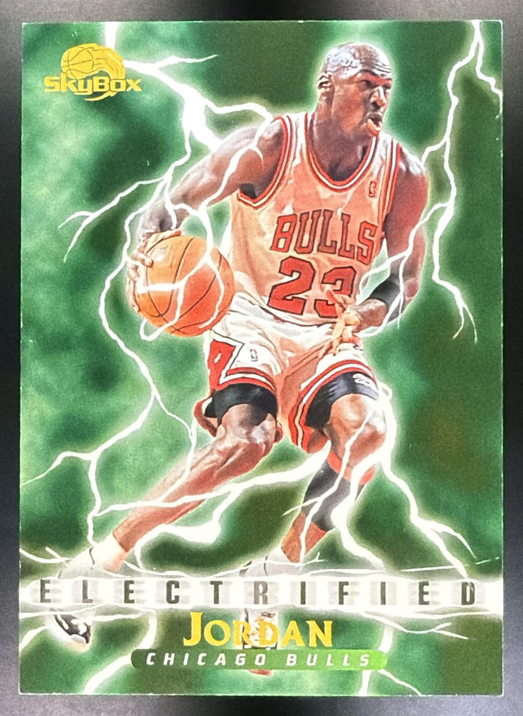 1995 96 Skybox Premium Michael Jordan #278 Electrified Bulls0