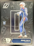 2024 Panini Zenith Drake Maye #4 A to Z RC Patriots0