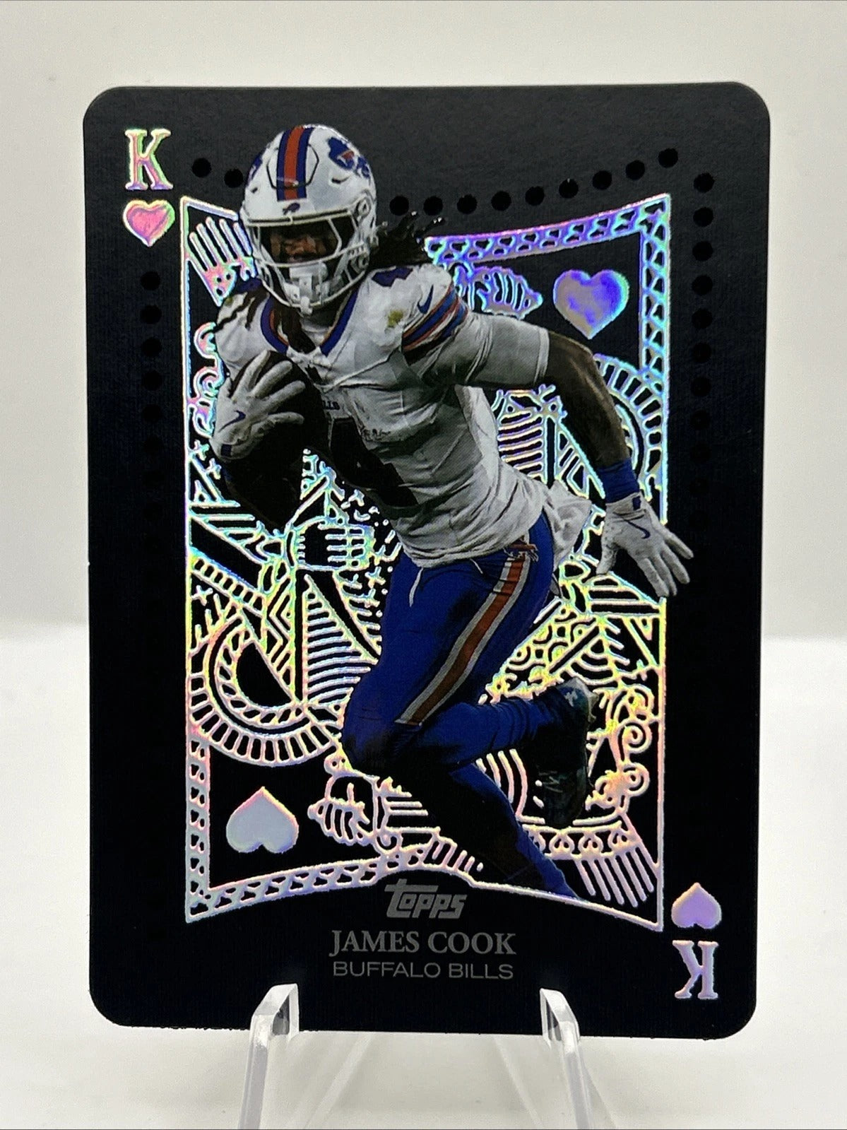 2026 Topps James Cook #AK-2 All Kings SSP Case Hit Bills front