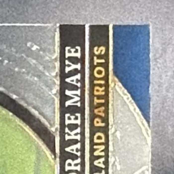 2024 Panini Select Drake Maye #218 Club RC Patriots4